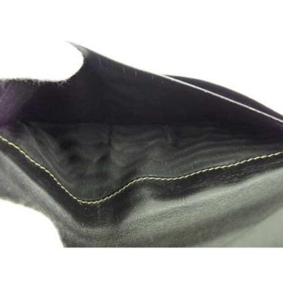 FENDI wallet pecan beige PVC ?~ leather Authentic Used - Picture 6 of 10